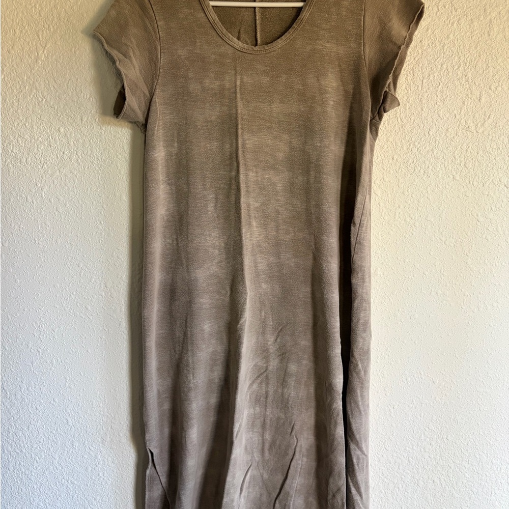 Taupe Midi Dress